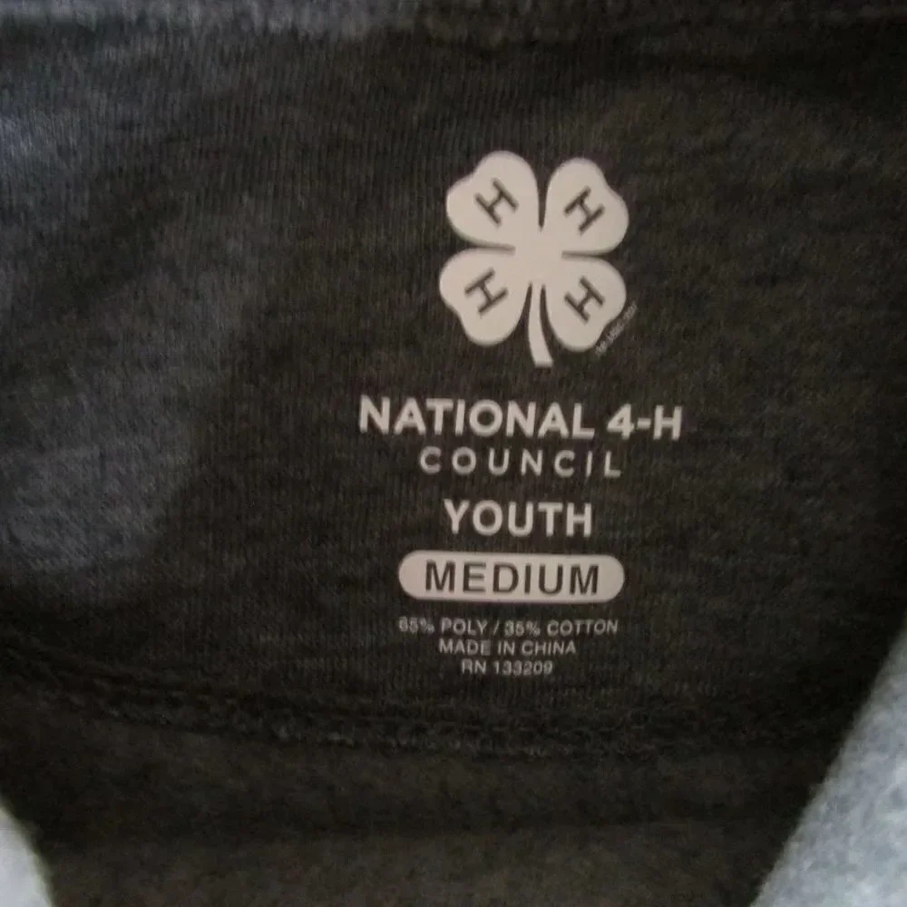 National 4-H Council Youth Lil Show Off Sheep Graphic Hooded Pullover Sweatshirt